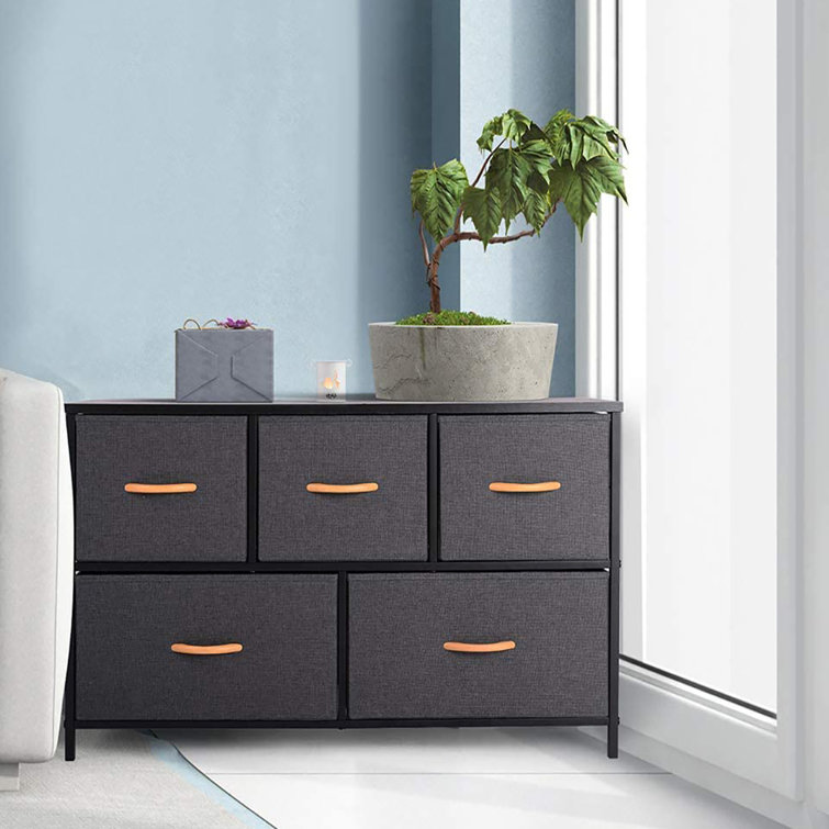 Rebrilliant Honester 5 Drawer Storage Chest Wayfair